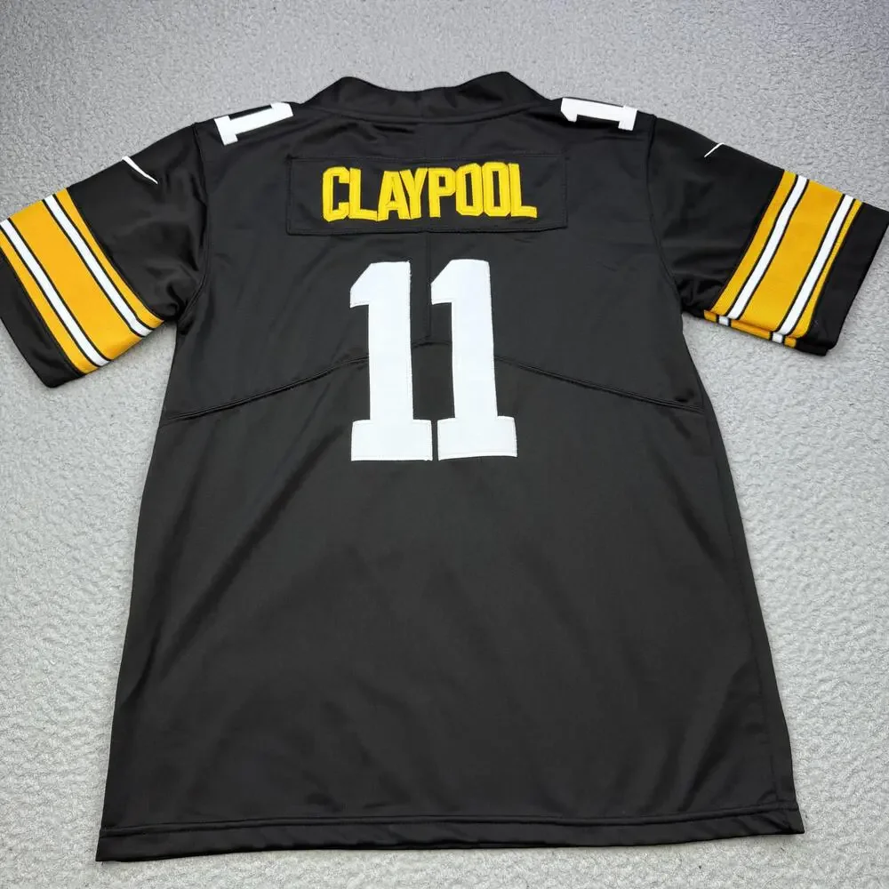 Pittsburgh Steelers Jersey Youth Large NFL Football Chase Claypool Nike